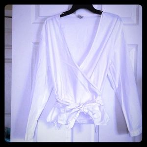 Wrap blouse